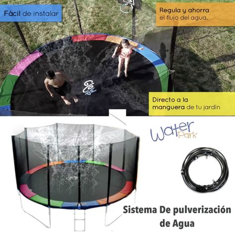 Waterpark Rociador Cama Elástica 6ft-4