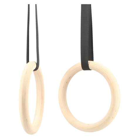 Anillas Olímpicas de Madera Fitness Calistenia-0