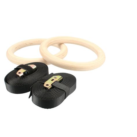 Anillas Olímpicas de Madera Fitness Calistenia-1