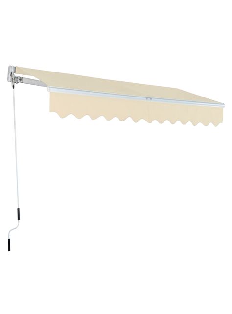 Toldo con brazo retractil Terrazas 3x2.5 Mts Beige-1
