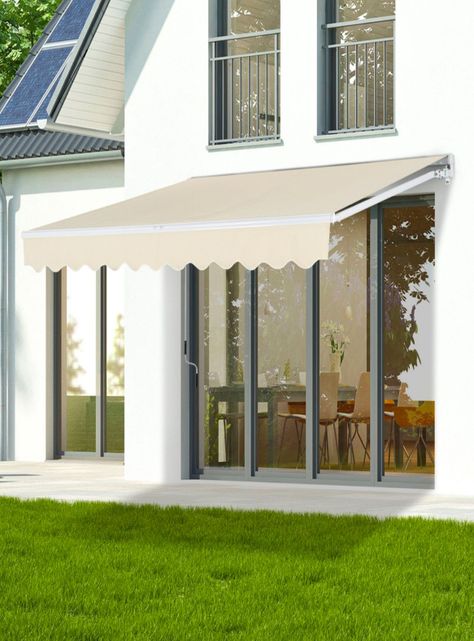 Toldo con brazo retractil Terrazas 3x2.5 Mts Beige-6