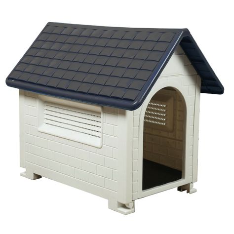 Casa Para Perros Mascota 82x54x71 Duke Petwoow Color Gris-2