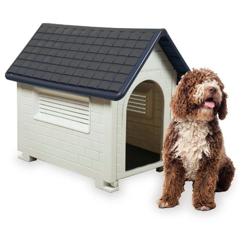 Casa Para Perros Mascota 82x54x71 Duke Petwoow Color Gris-0
