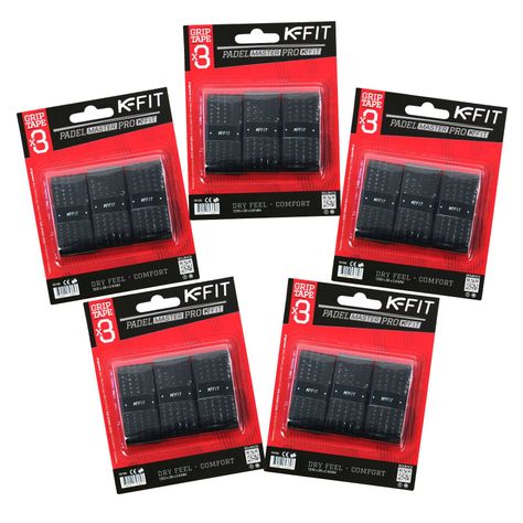 Over Gripp K-FIT Negro Pack 15 Unidades-0