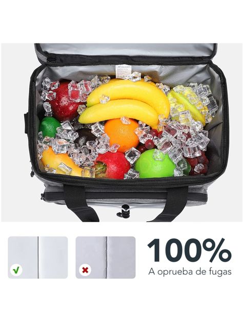 Bolso Cooler 27 Litros 30 Latas Multi Compartimientos-2
