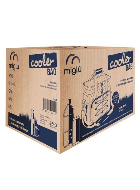 Bolso Cooler 27 Litros 30 Latas Multi Compartimientos-6