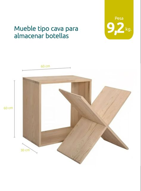 Rack Repisa Cava Madera Con Soporte Para 24 Botellas De Vino-1