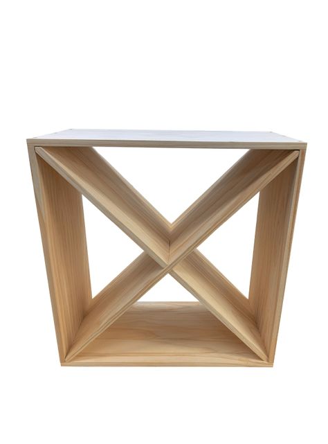 Rack Repisa Cava Madera Con Soporte Para 24 Botellas De Vino-2