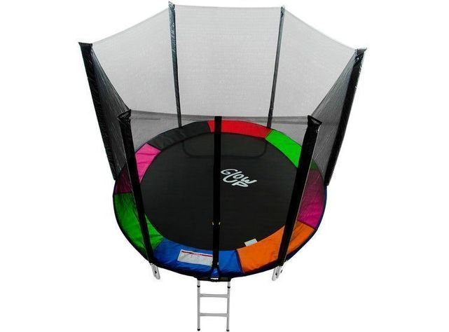 Cama ElásticaI 8ft 2,44mt Malla + Escalera-3