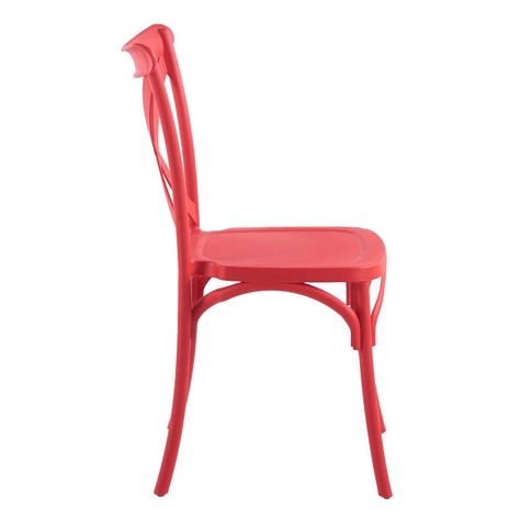 Silla Crossback Roja-4