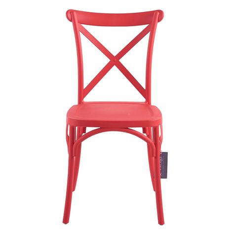 Silla Crossback Roja-2