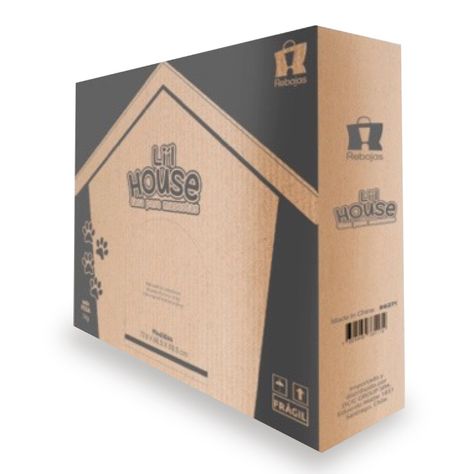 Casa Mascota 73x66x71 Lil House-3