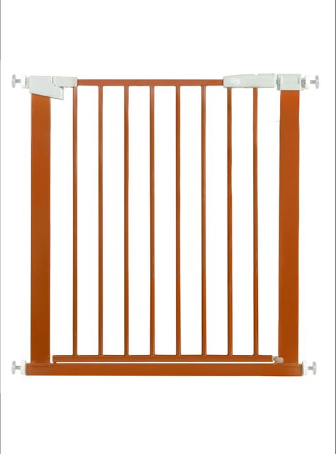 Reja de Seguridad escalera puerta bebés y mascotas café-0