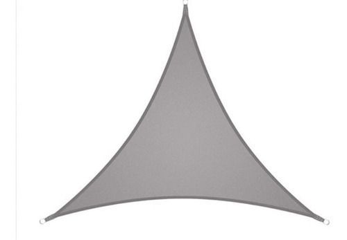 Toldo Vela Triangular Gris + Kit de Instalación-0