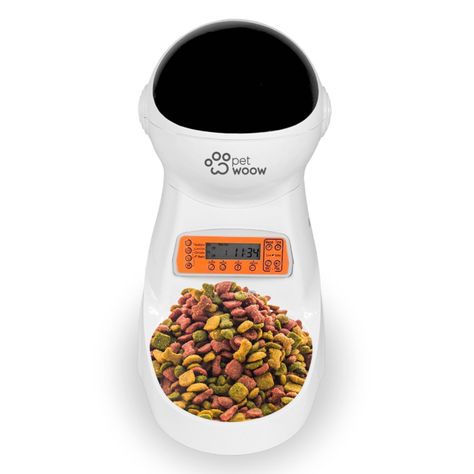 Dispensador de Alimentos Mascotas con Parlante-0