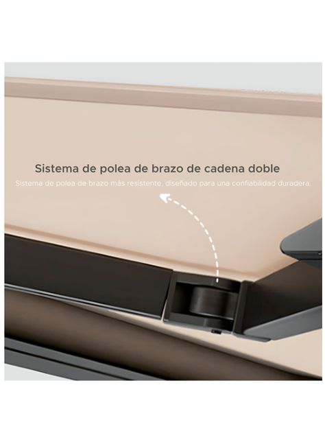 Toldo Brazo Retráctil Motorizado con control remoto 4 x 2.5 mts-5