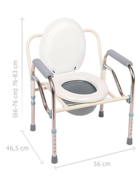 Baño Inodoro Wc Plegable Barra Silla Ducha Discapacitado-1