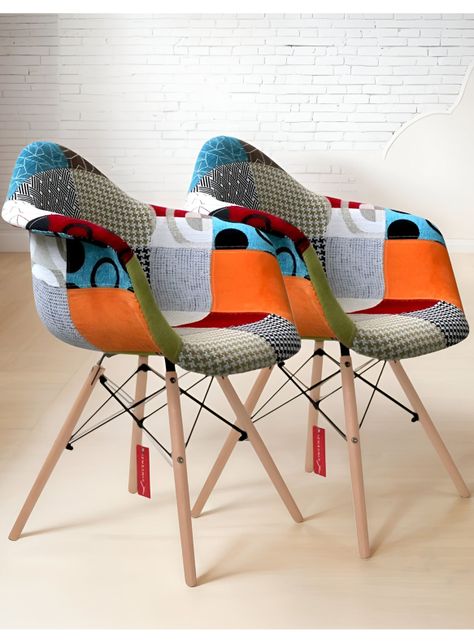 Pack 2 Sillas Comedor Poltronas Eames Delhi Vincenzi-0