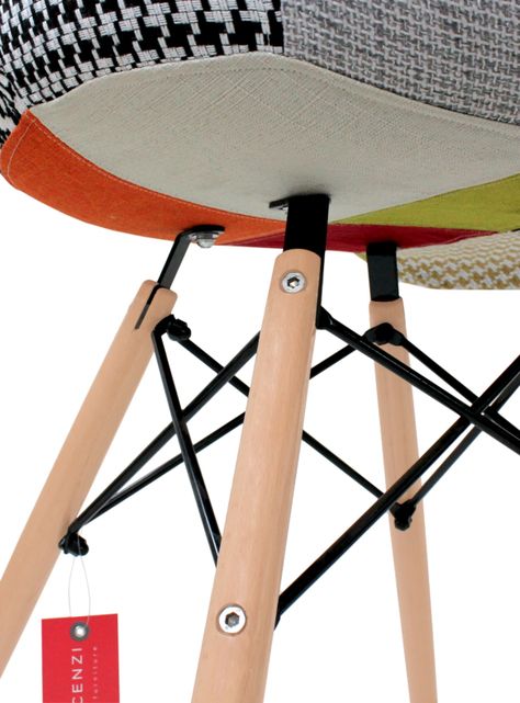 Pack 2 Sillas Comedor Poltronas Eames Delhi Vincenzi-4