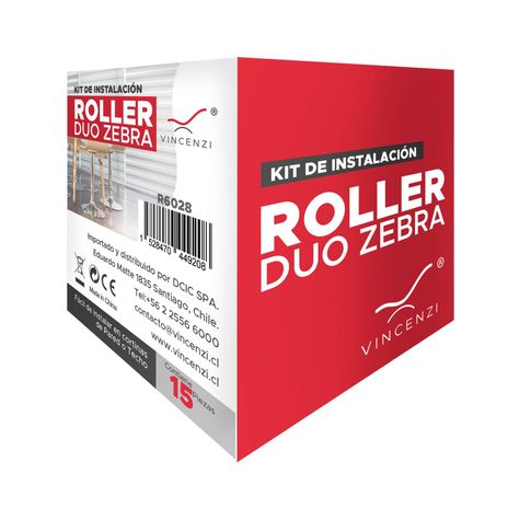 Kit Instalación Cortina Roller Duo-1