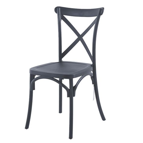 Silla Crossback Negra-0