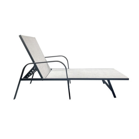 reposera silicius gris con mesa de vidrio para terraza-3