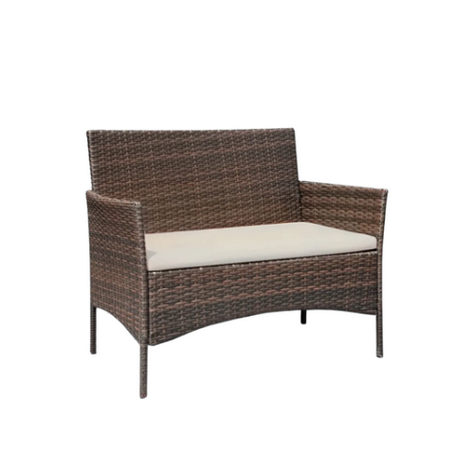juego de terraza  woven living de rattan cafe -5