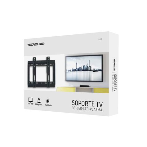 Soporte de TV Pared 14 a 42 Pulgadas 25Kg Tecnolab-1