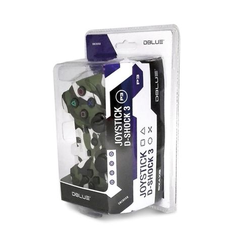 Joystick Gamer Bluetooth D-Shock Para P3 Silver-0