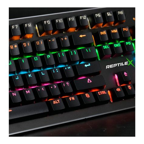 Teclado Gamer Pro Mecanico Retroiluminado Para PC -1