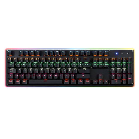 Teclado Gamer Pro Mecanico Retroiluminado Para PC -0