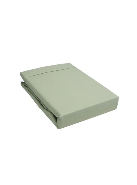 SABANA ANDES 144 HILOS LISA VERDE 1.5 PLAZA-1