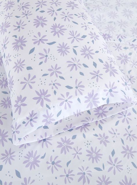 SABANA ANDES MICROFIBRA ESTAMPADA HOJA LILA 2 PLAZA-1