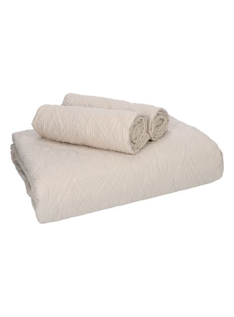 QUILT PORTUGAL 2P BEIGE-2