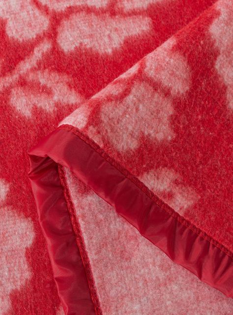 FRAZADAS ANDES CLASSIC JACQUARD ROJO 2 PLAZAS-2