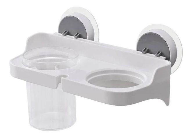 SOPORTE PARA SECADOR DE CABELLO Y CEPILLOS -0