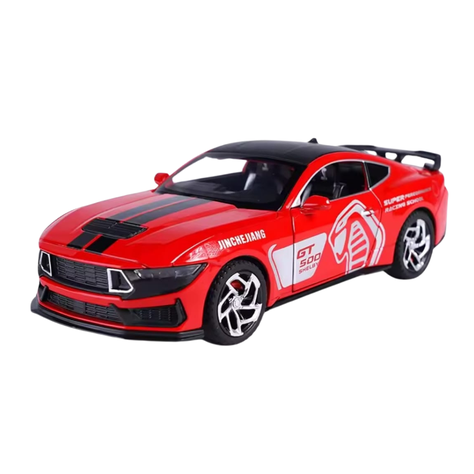 Ford Mustang Cobra Rápido y Furioso escala 1:32 rojo-0