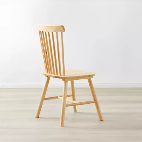 SILLA WINDSOR MADERA MACIZA DE ALTA CALIDAD ESTRUCTURA FUERTE -1