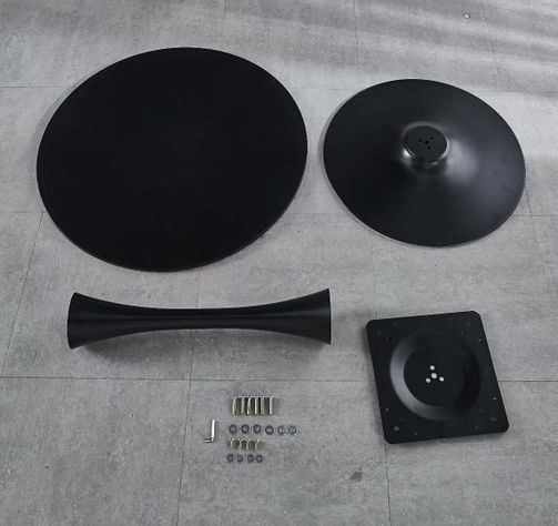 MESA REDONDA MODERNA TULIP 80CM CON BASE METALICA-4