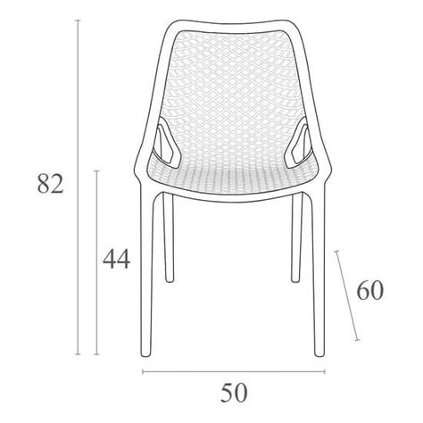SILLAS CITY COMEDOR TERRAZA POLIPROPILENO RESISTENTE ASIENTO PANAL-3