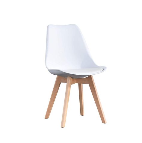 SILLA DE COMEDOR TULIP ASIENTO ACOLCHADO-0