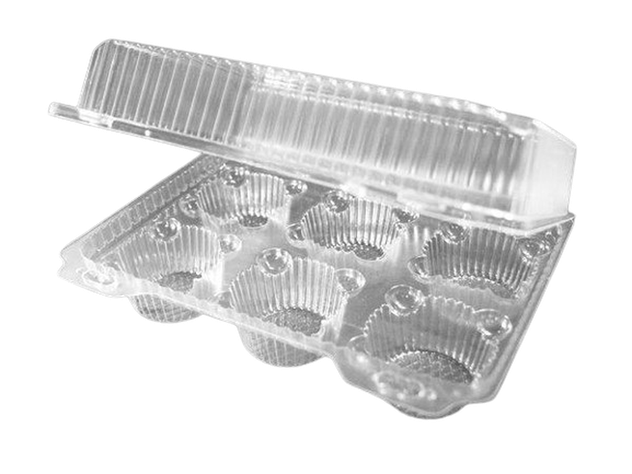 Caja para 6 Muffin / Cupcake / Queque-0