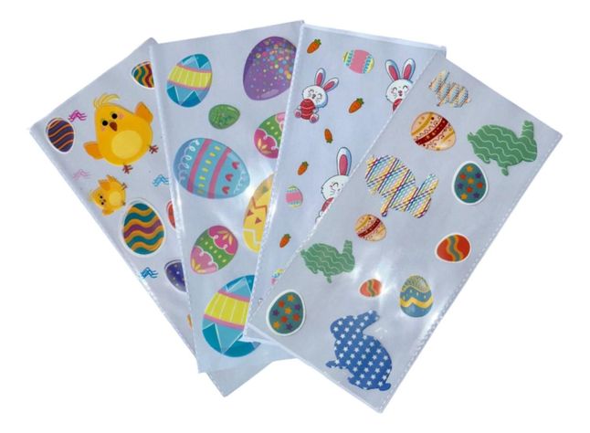 Bolsa Pascua Surtidas 8un Polipropileno 27x13cm-0