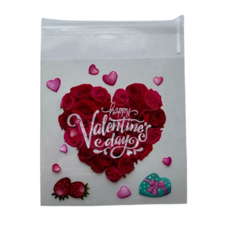 Bolsas San Valentin C 10x10+2cm autoadhesiva 100un-4
