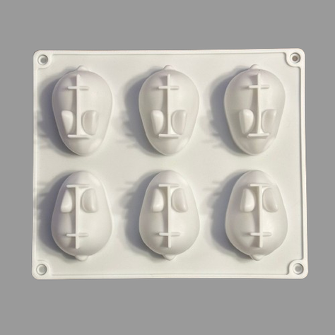 Molde Silicona Conejitos-0