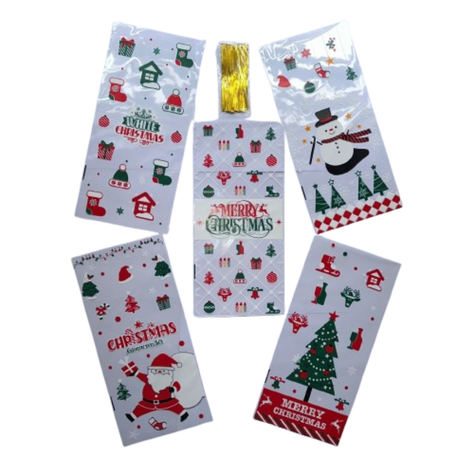 Bolsas Navidad A 20un 27x13cm-0