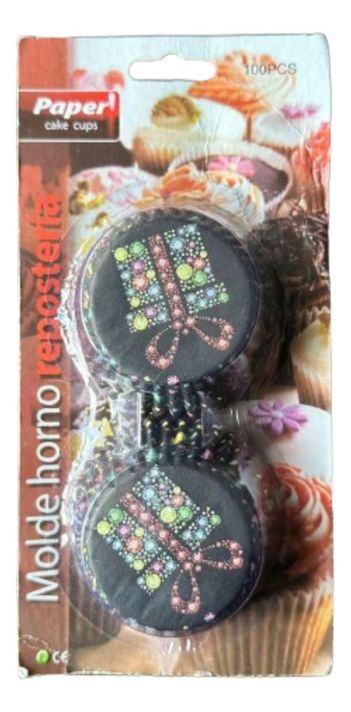 Capsulas Cupcake Diseño A Regalo 100 Un-0