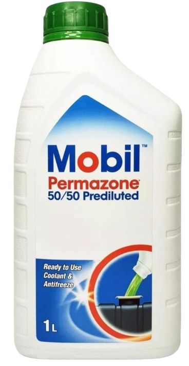 Anticongelante coolant Mobil Permazone 50/50 1lt color verde-2