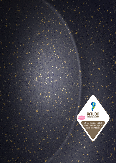 Wok Antiadherente con Tapa 28 cm Aluminio Forjado Golden Series Wens-3