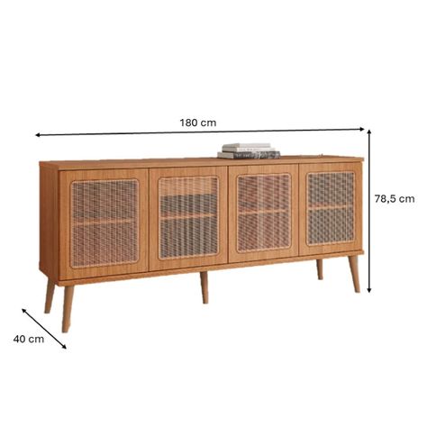 Buffet alturas 4p + 1c canela-2